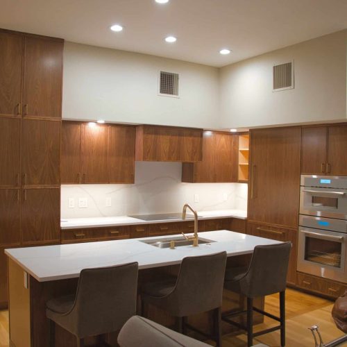 Modern edge Contracting contemporary modern Kitchen remodel