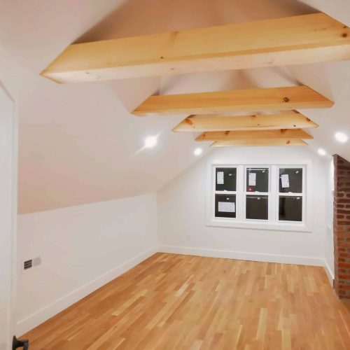modern Edge Contracting attic addition